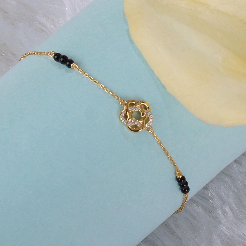 Iravati Mangalsutra Bracelet | 18K Gold Vermeil
