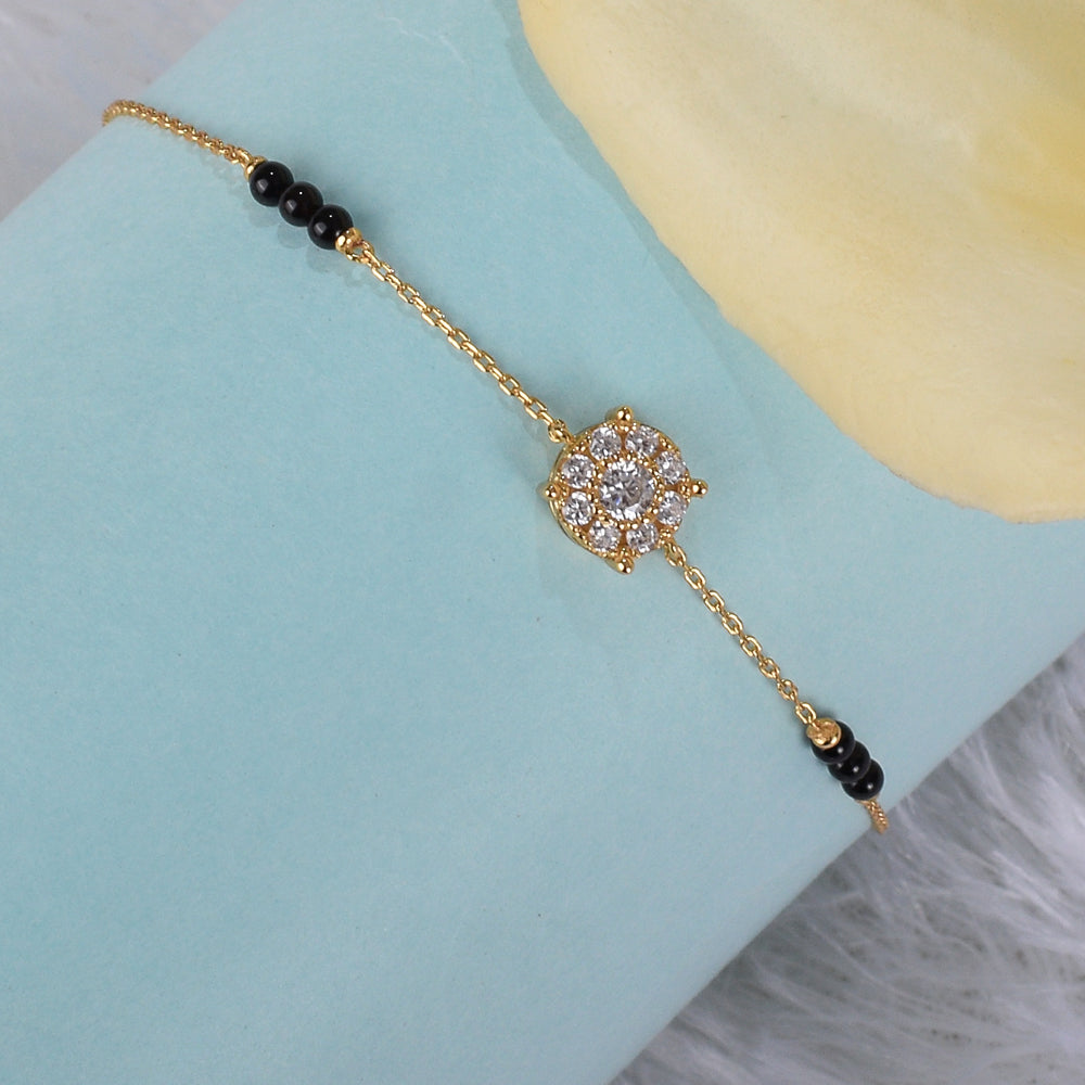 Sarvani Mangalsutra Bracelet | 18K Gold Vermeil