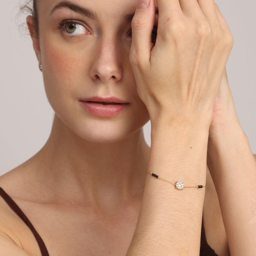 Sarvani Mangalsutra Bracelet | 18K Gold Vermeil