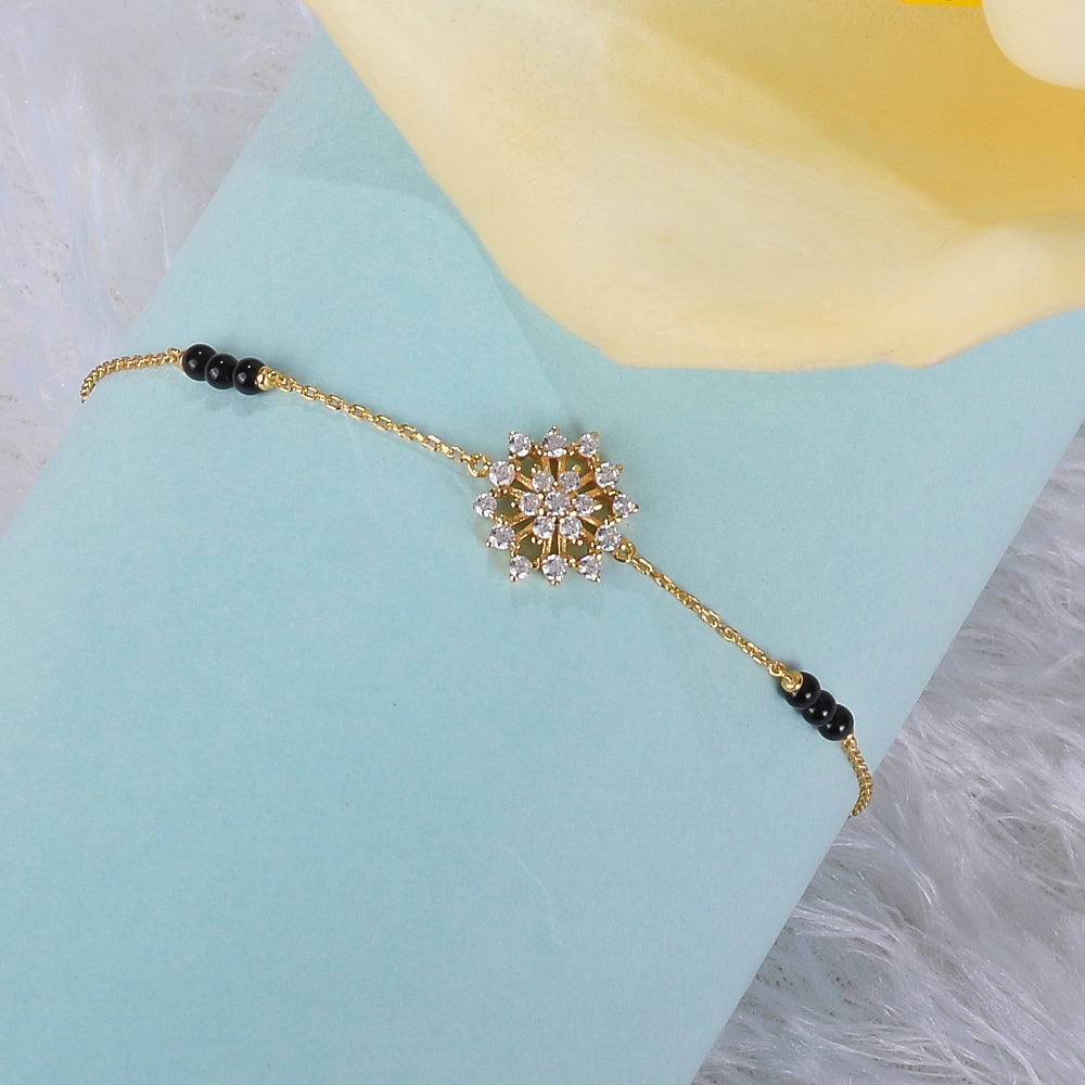 Tvarita Mangalsutra Bracelet | 18K Gold Vermeil