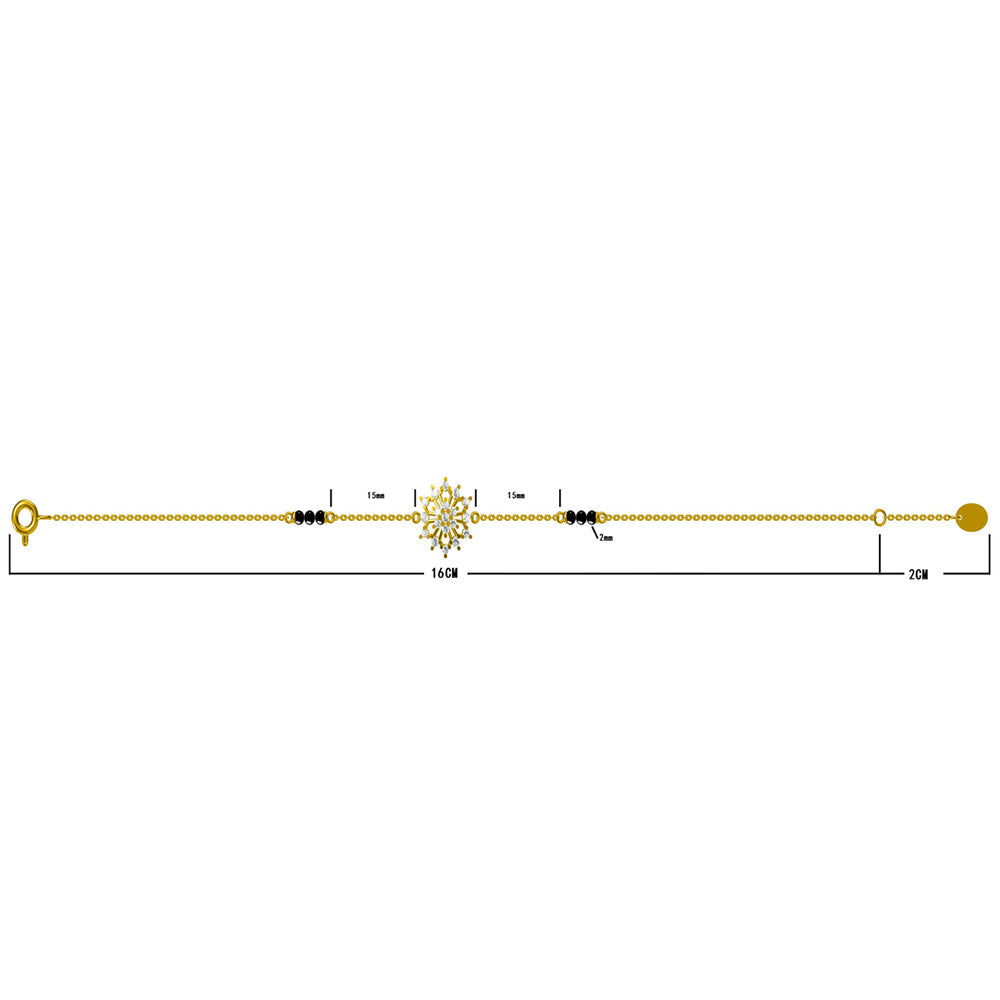Tvarita Mangalsutra Bracelet | 18K Gold Vermeil