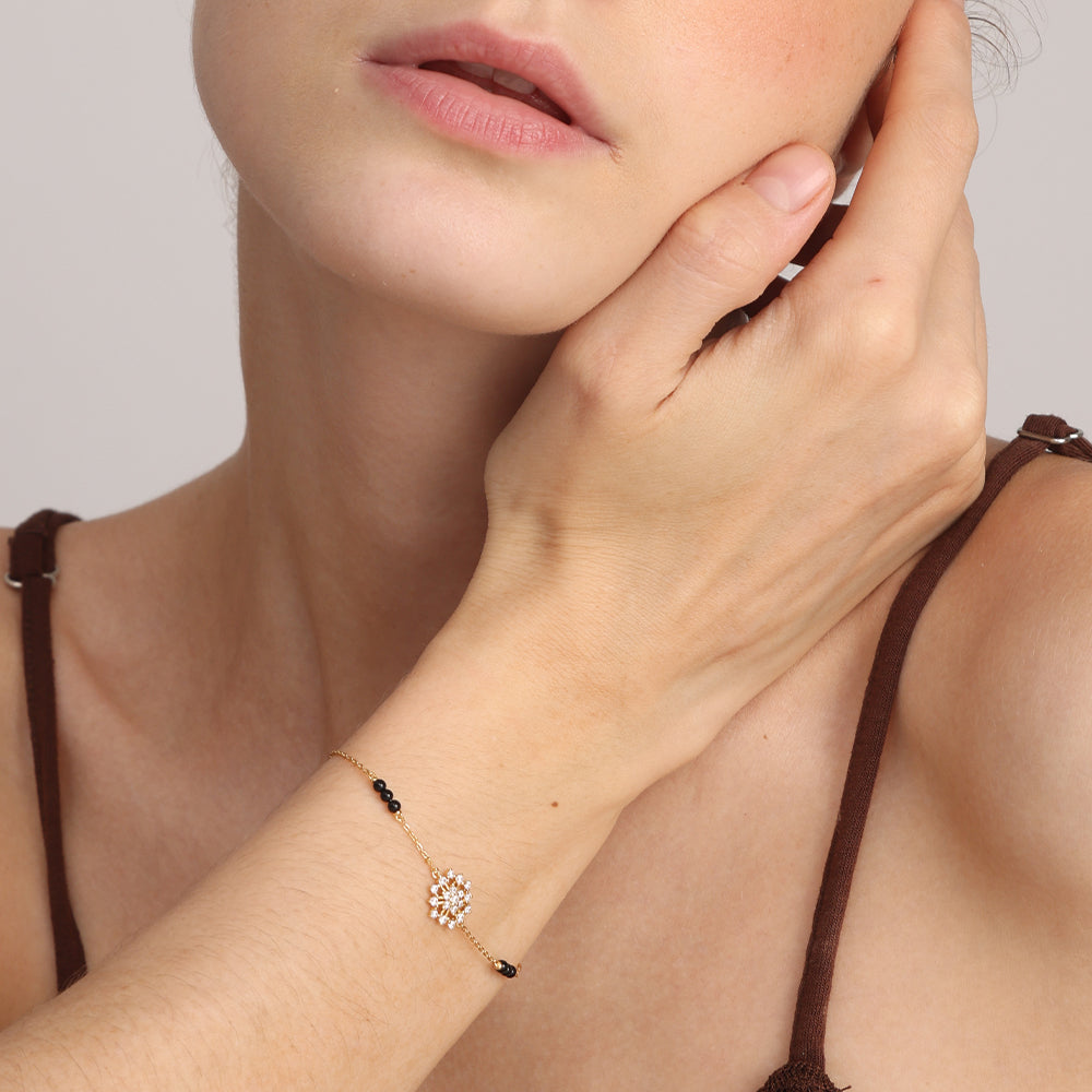 Tvarita Mangalsutra Bracelet | 18K Gold Vermeil