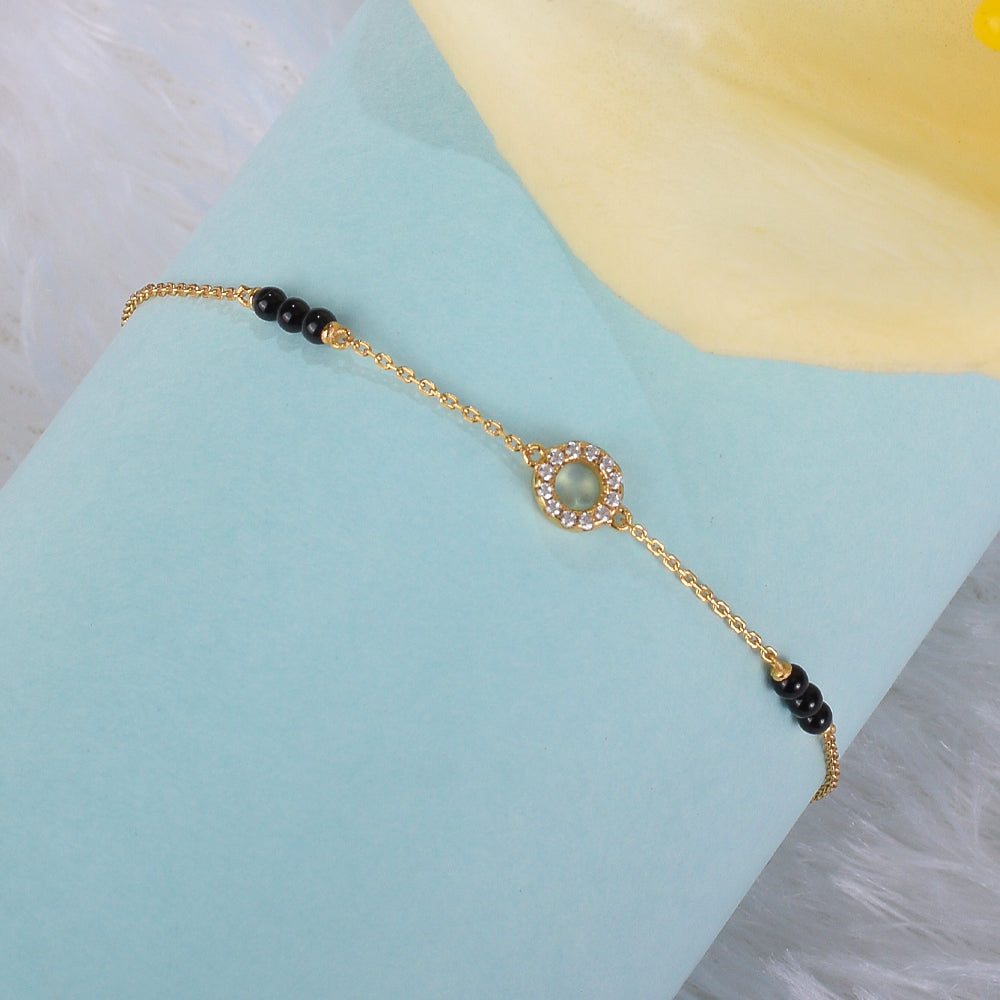 Saraswathi Mangalsutra Bracelet | 18K Gold Vermeil