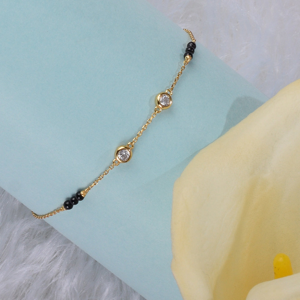 Tarini Mangalsutra Bracelet | 18K Gold Vermeil