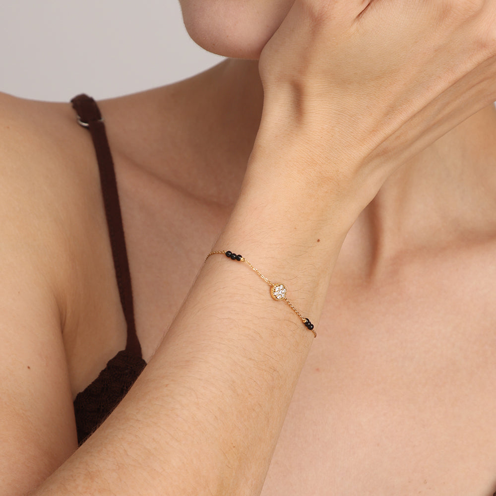 Tvasti Mangalsutra Bracelet | 18K Gold Vermeil