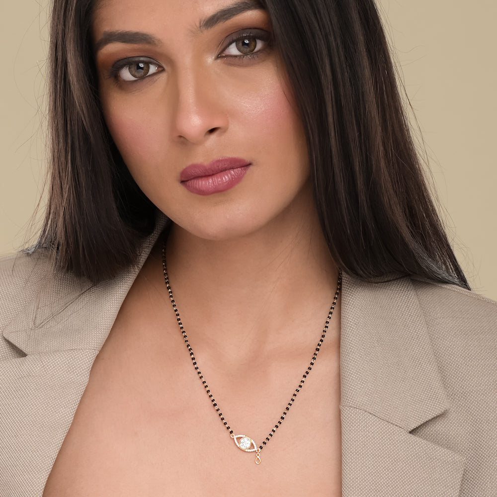 Evil Eye Mangalsutra | 18K Gold Vermeil