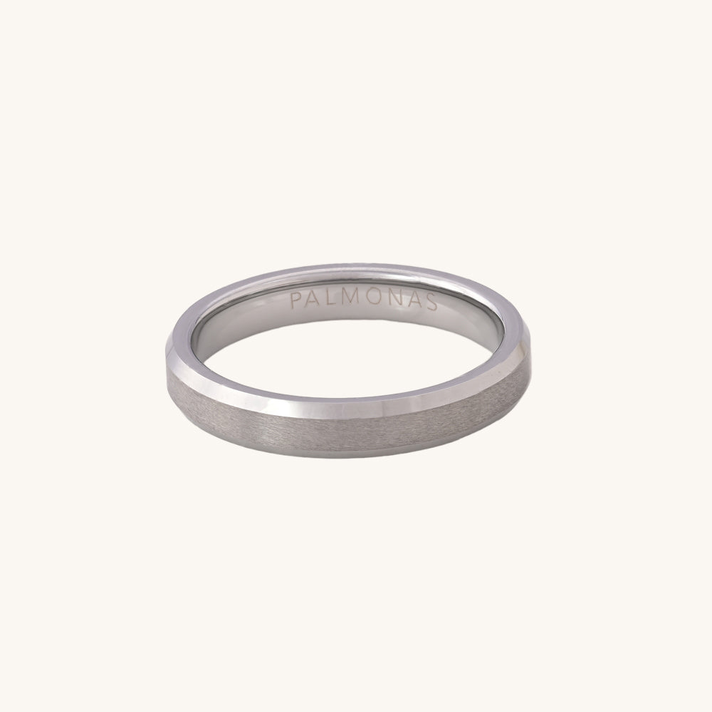 Wesley Band Men's Ring Small- Tungsten
