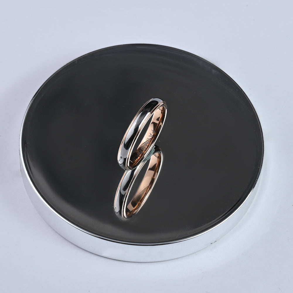 Paris Band Men's Ring- Tungsten