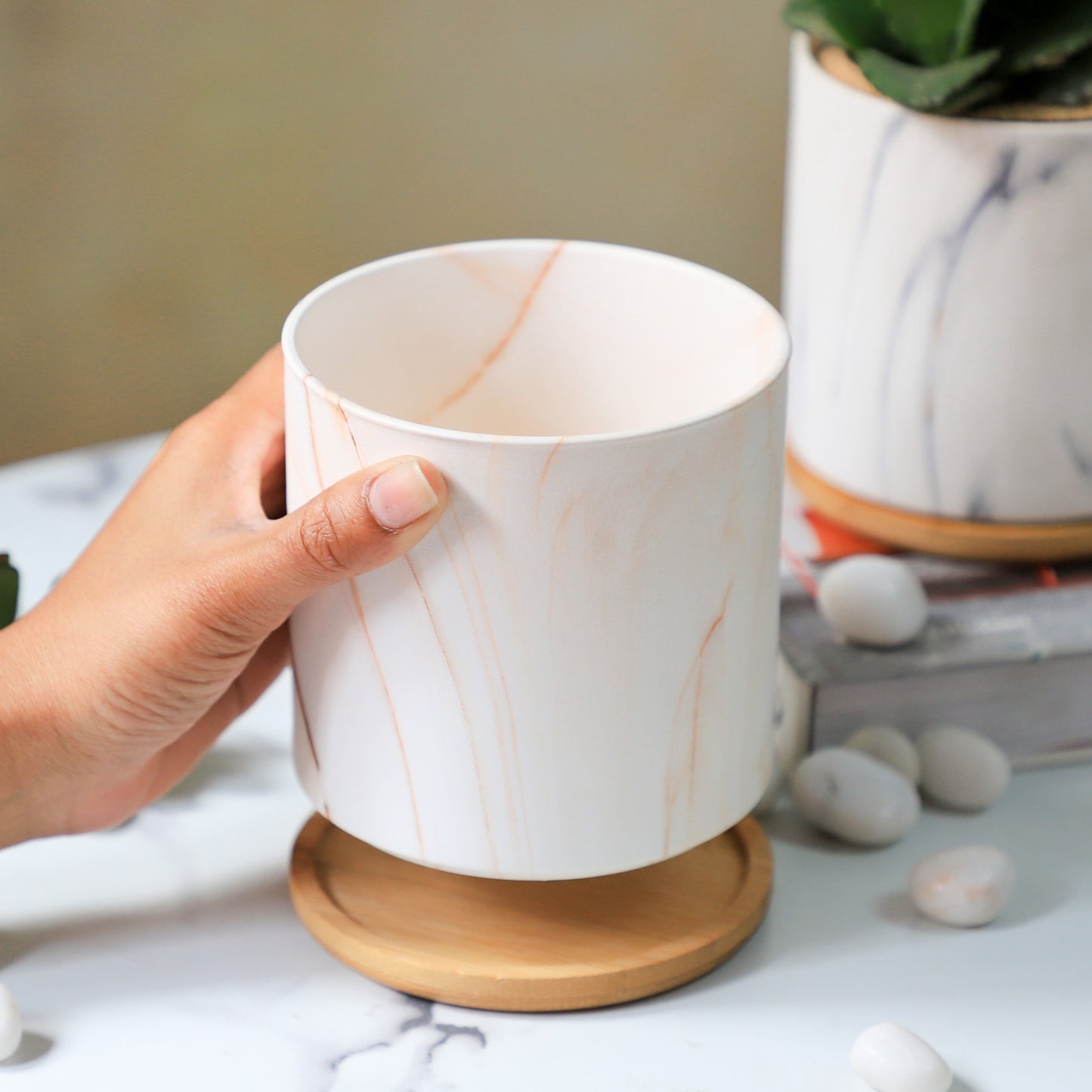 Marble Planter
