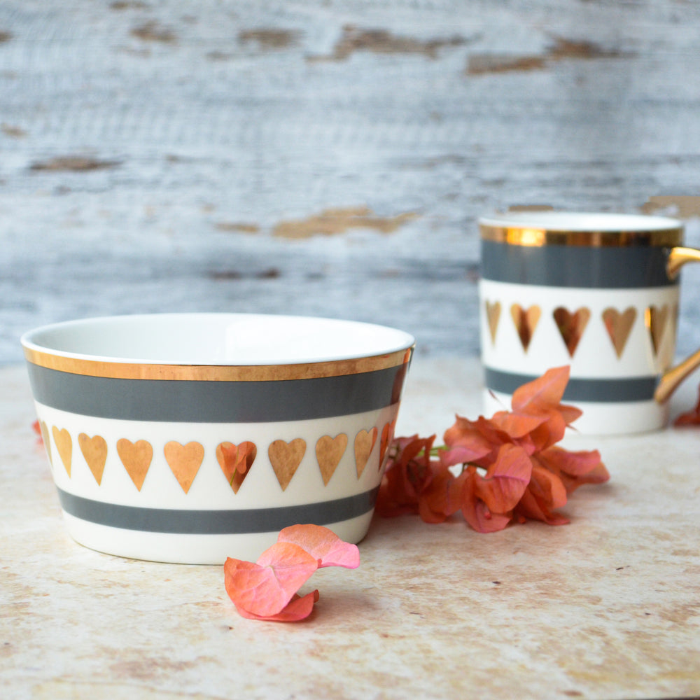 MERRY Heart Snack Bowl 400 ml