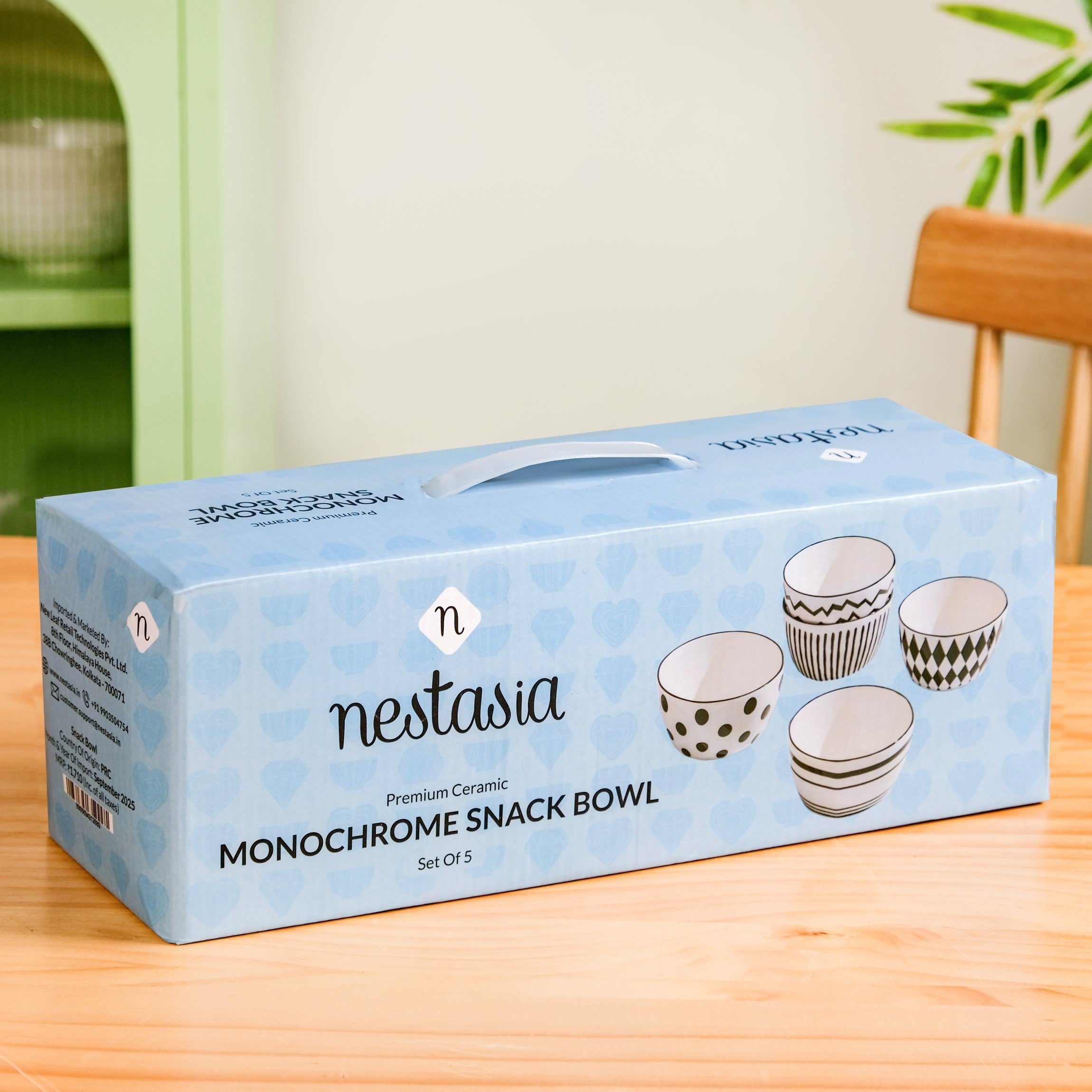 Noiri Snack Bowl Set Of 5 350ml