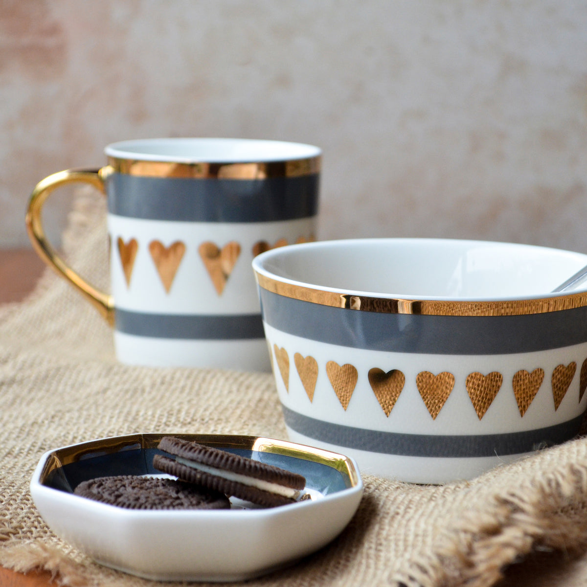 MERRY Heart Snack Bowl 400 ml