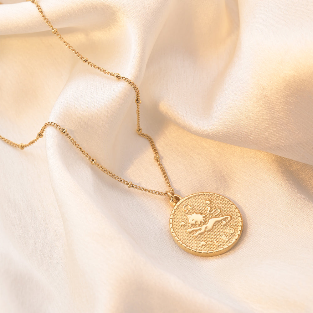 Regal Leo Pendant Necklace