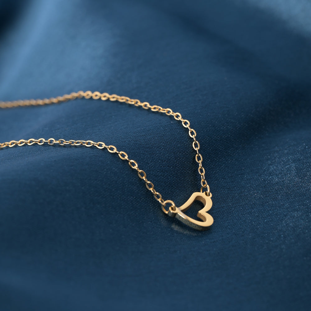 Twisted Heart Necklace
