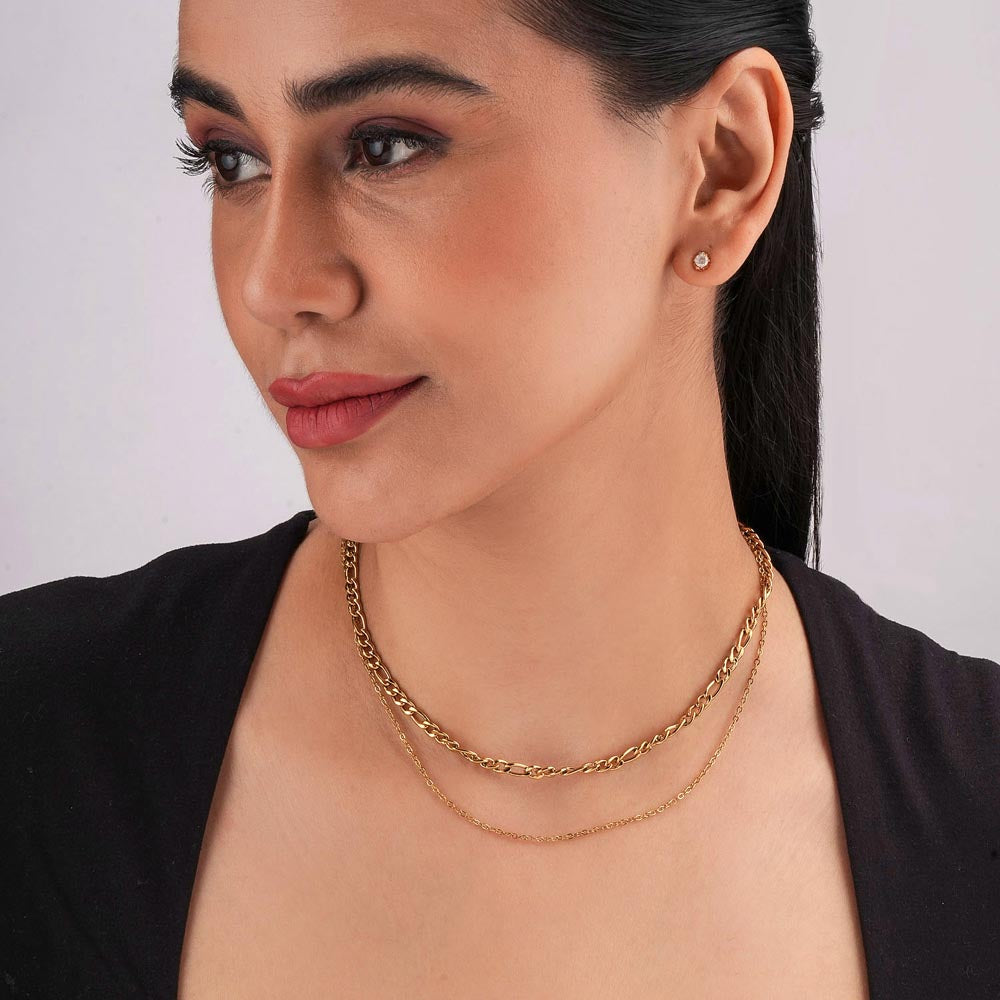 Elegant Twist Vine Necklace
