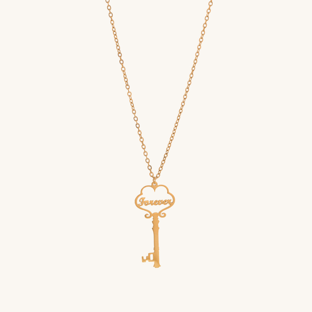 Forever Key Necklace