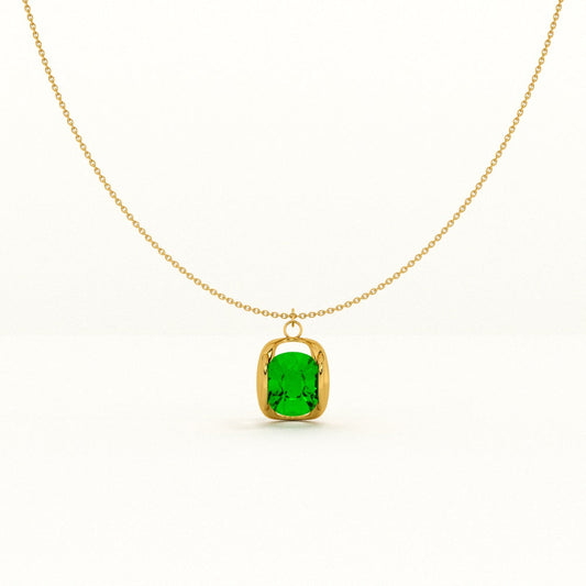 Regal Emerald Necklace