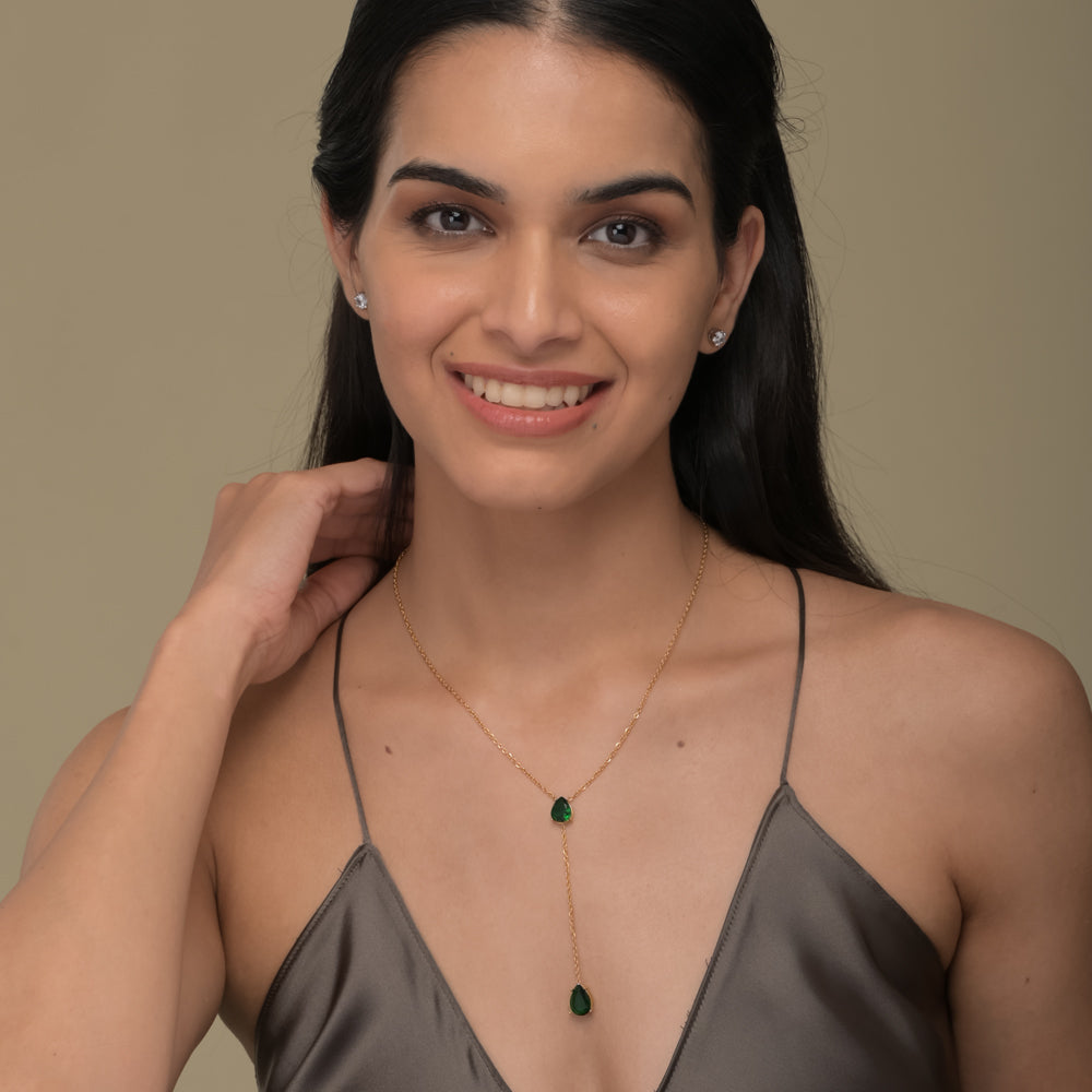 Serene Dew Drop Necklace
