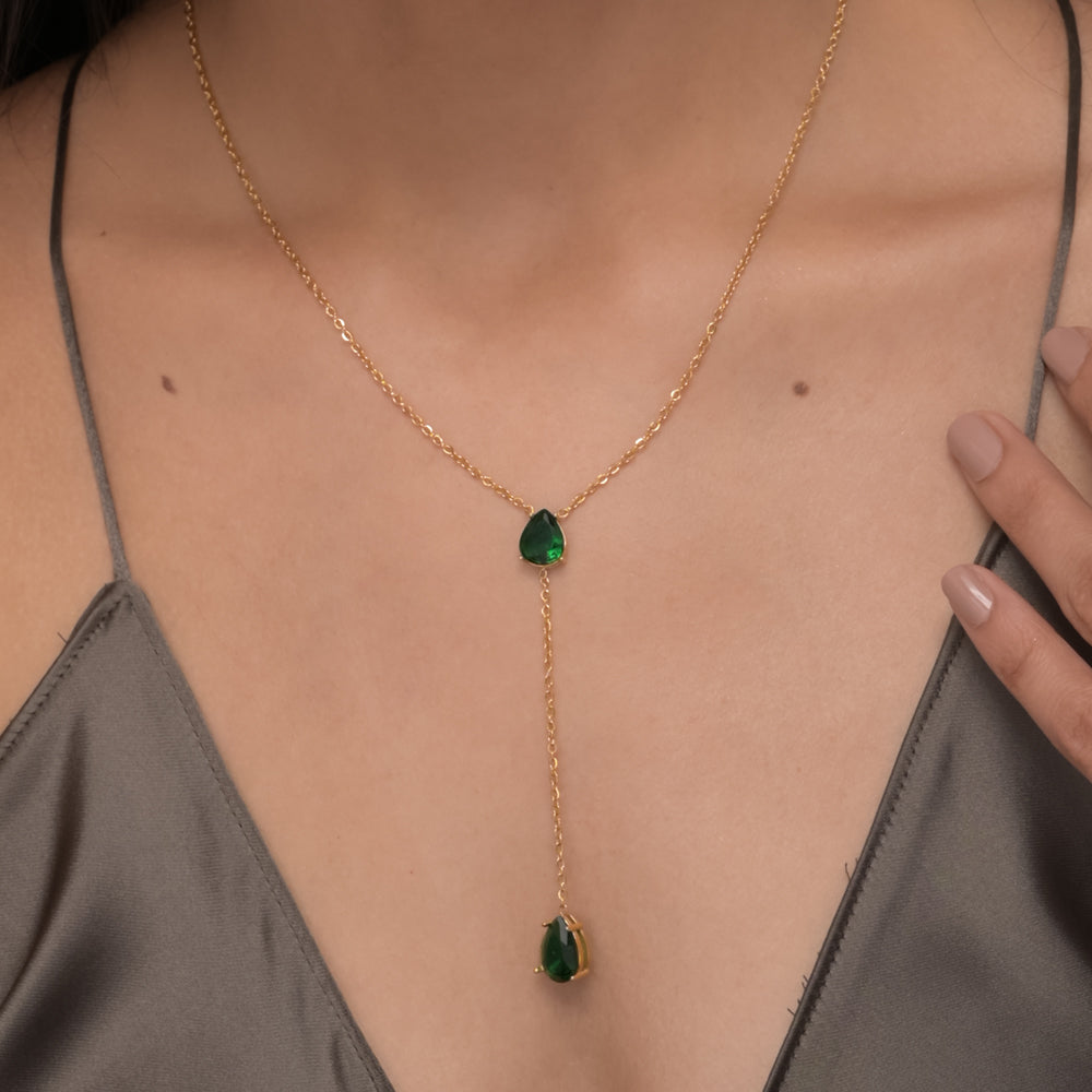 Serene Dew Drop Necklace