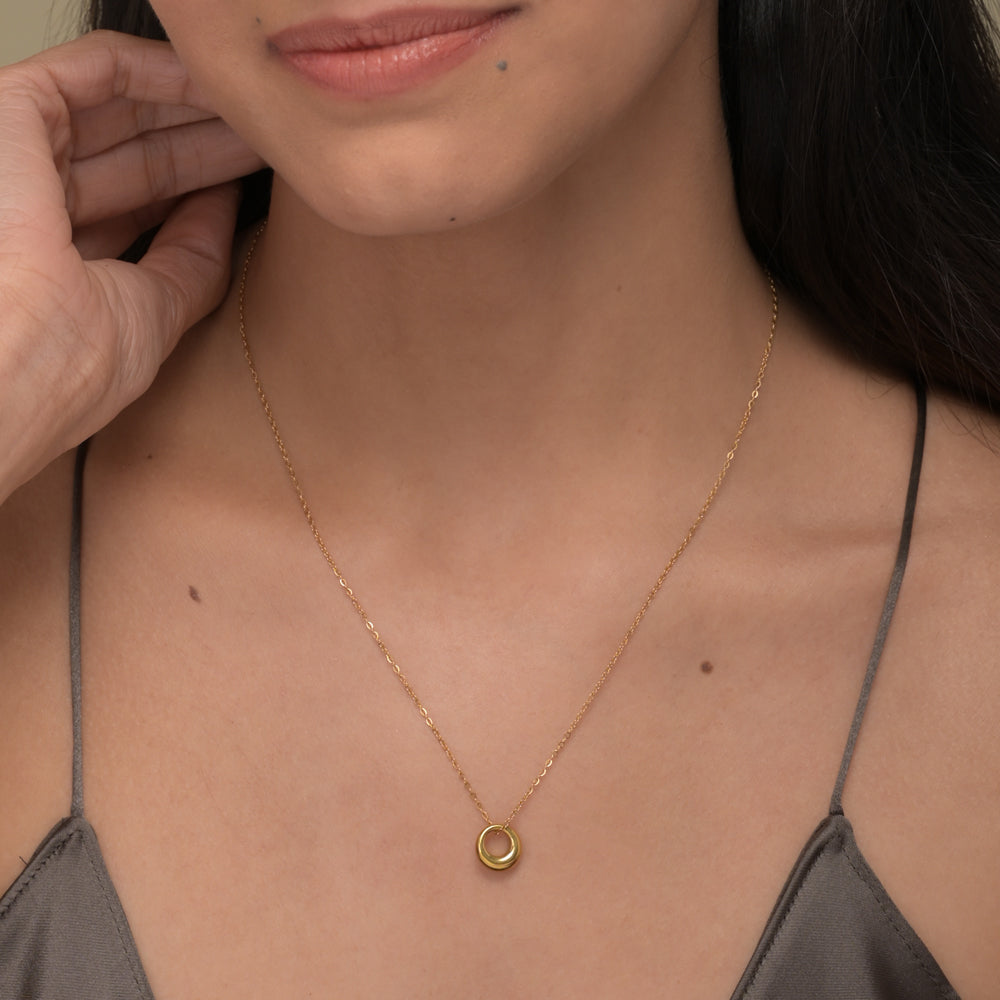 Ring Pendant Necklace