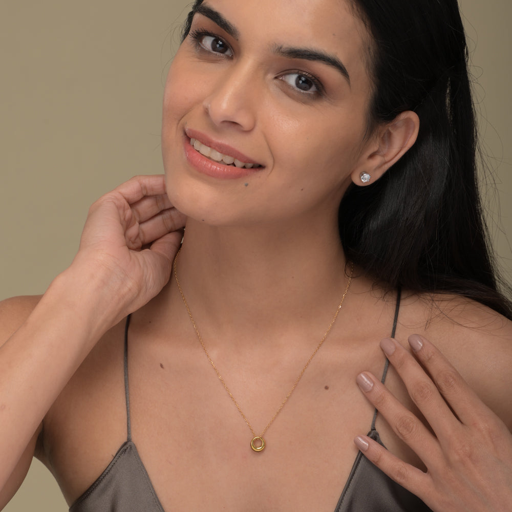 Ring Pendant Necklace