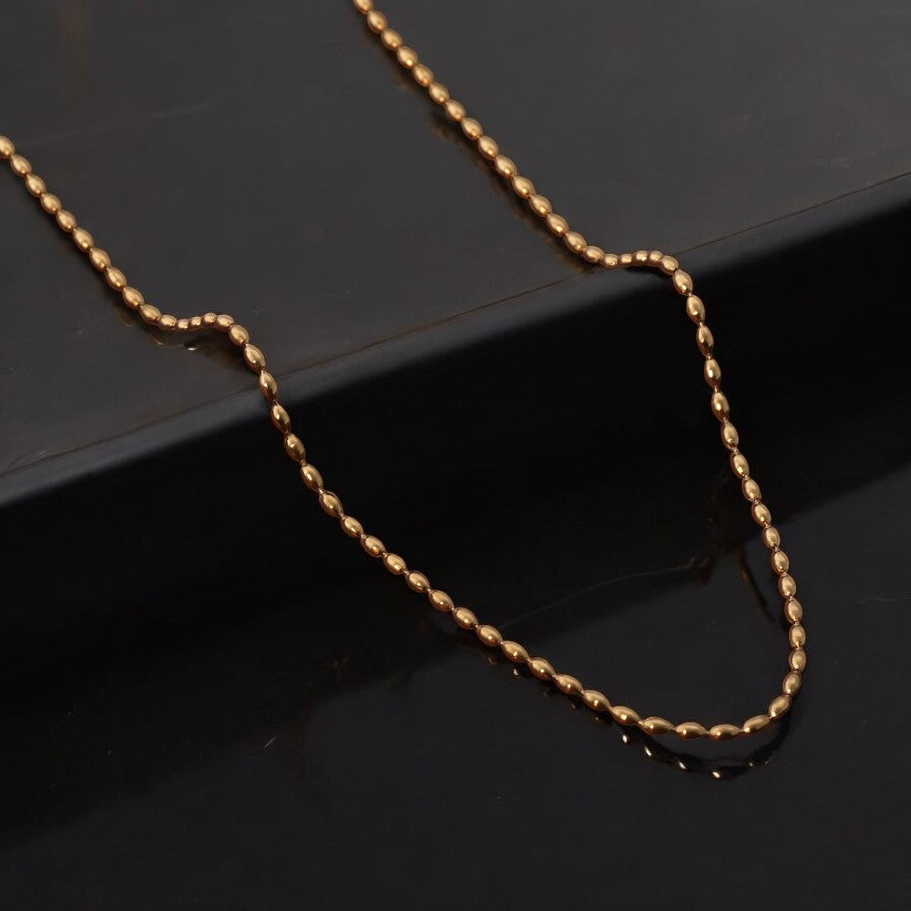 Gold Beaded Necklace