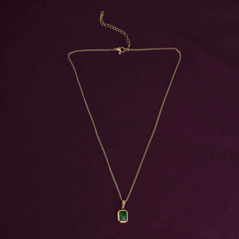 Classic Emerald Necklace