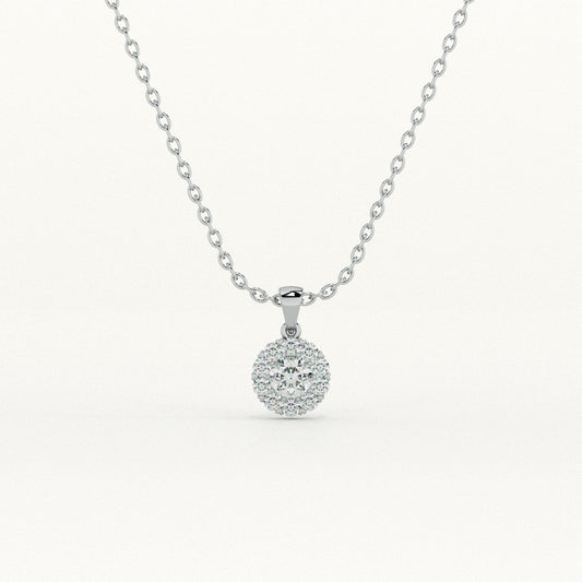 Luna Glint 925 Sterling Silver Shine Necklace