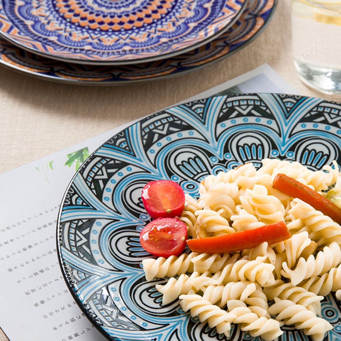 Mandala Dinner Plate