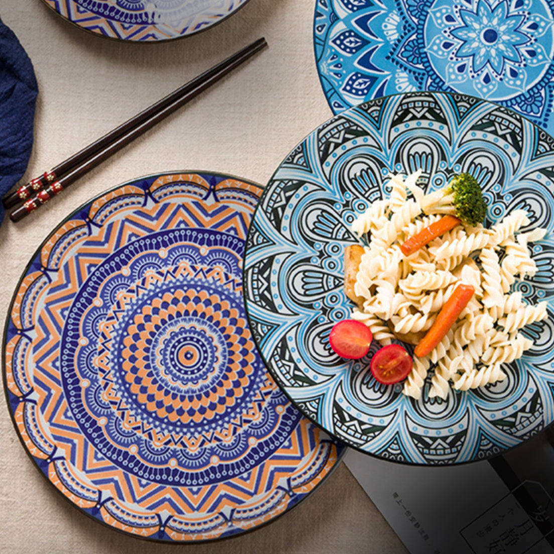 Mandala Dinner Plate