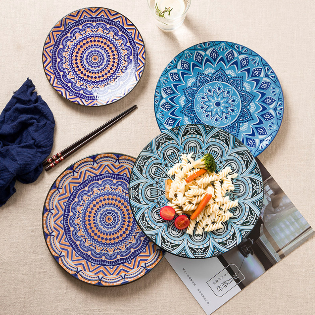 Mandala Dinner Plate