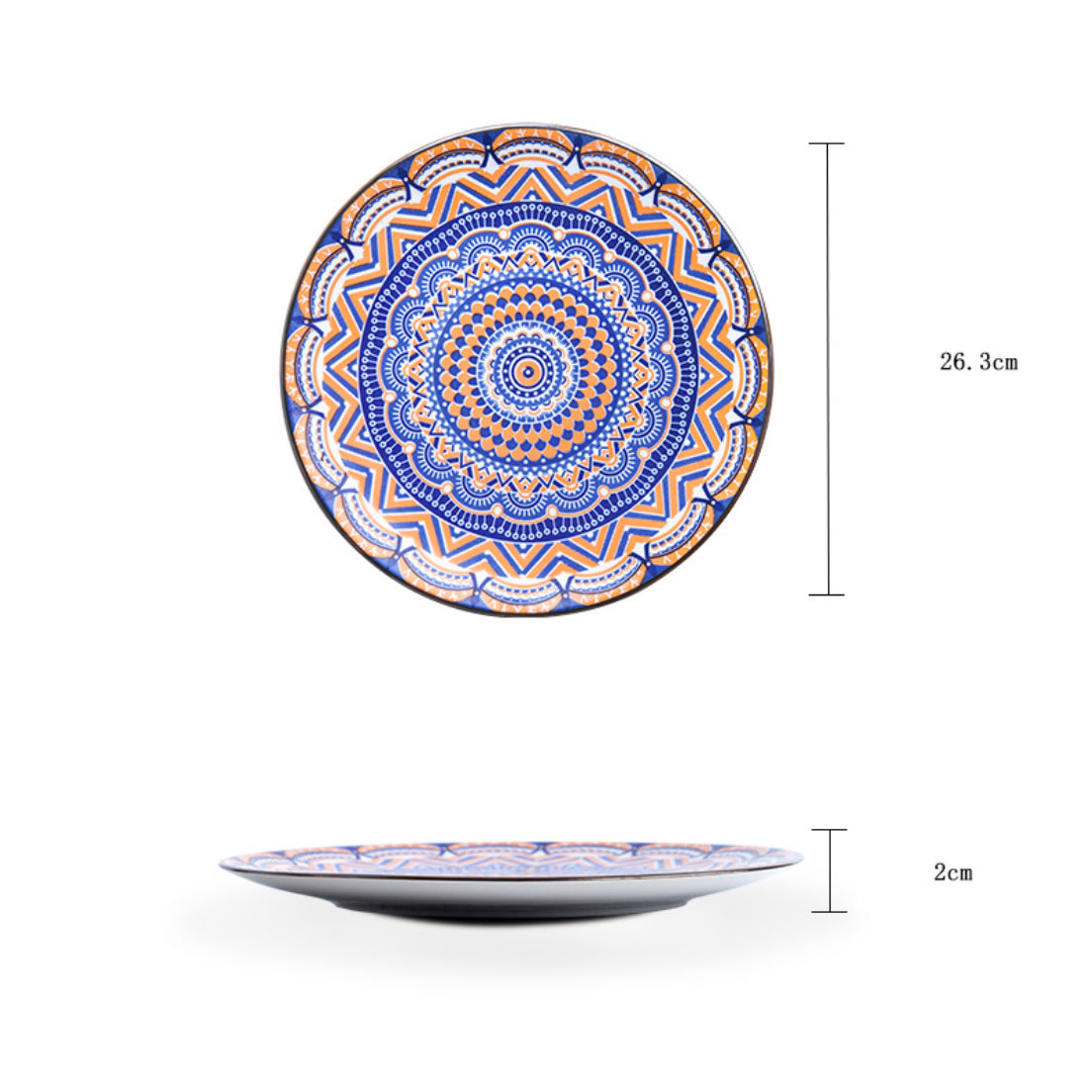 Mandala Dinner Plate