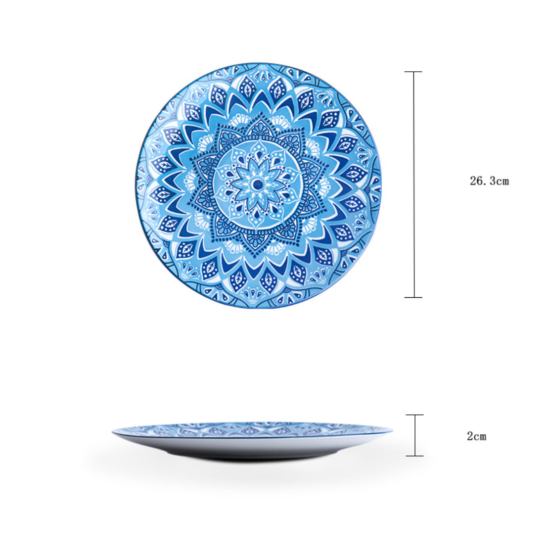 Mandala Dinner Plate
