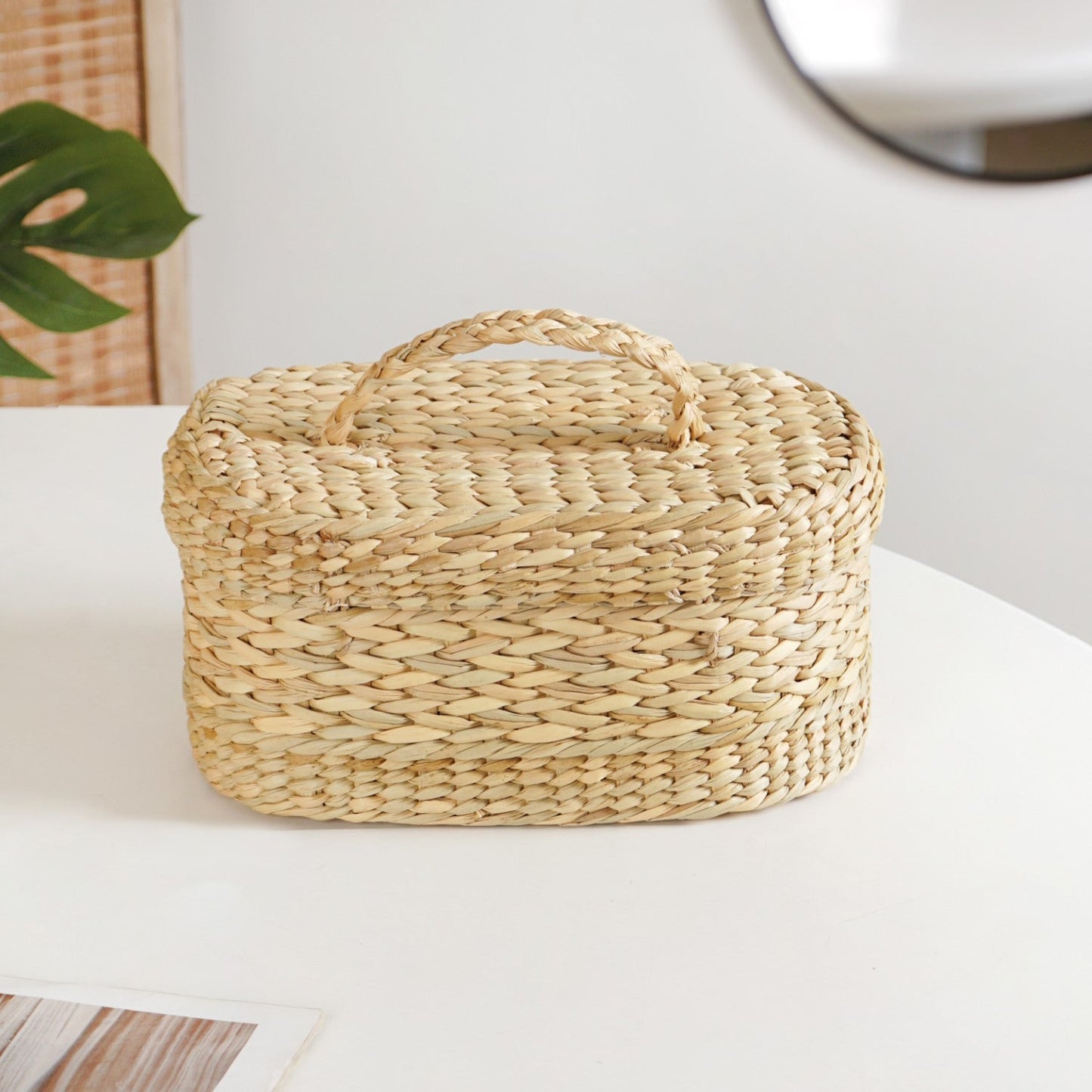 Kauna Grass Storage Basket – Eco-Friendly Handcrafted Organizer