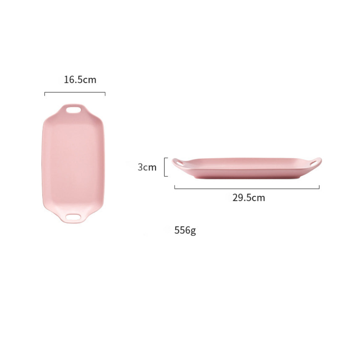 Oven Baking Tray Pink 11.5 Inch