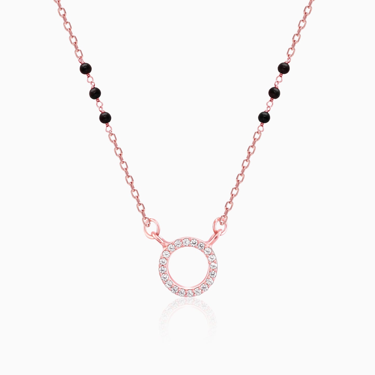 Rose Gold Connected for Life Mangalsutra