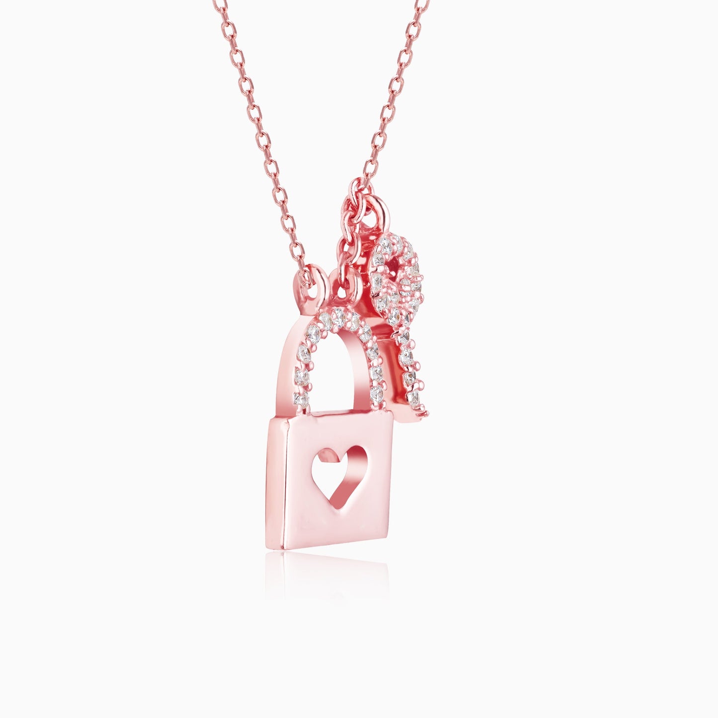 Rose Gold Perfectly Matched Necklace