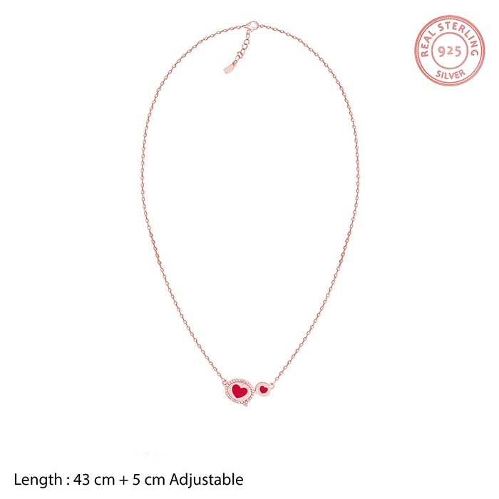 Rose Gold Special Message Necklace