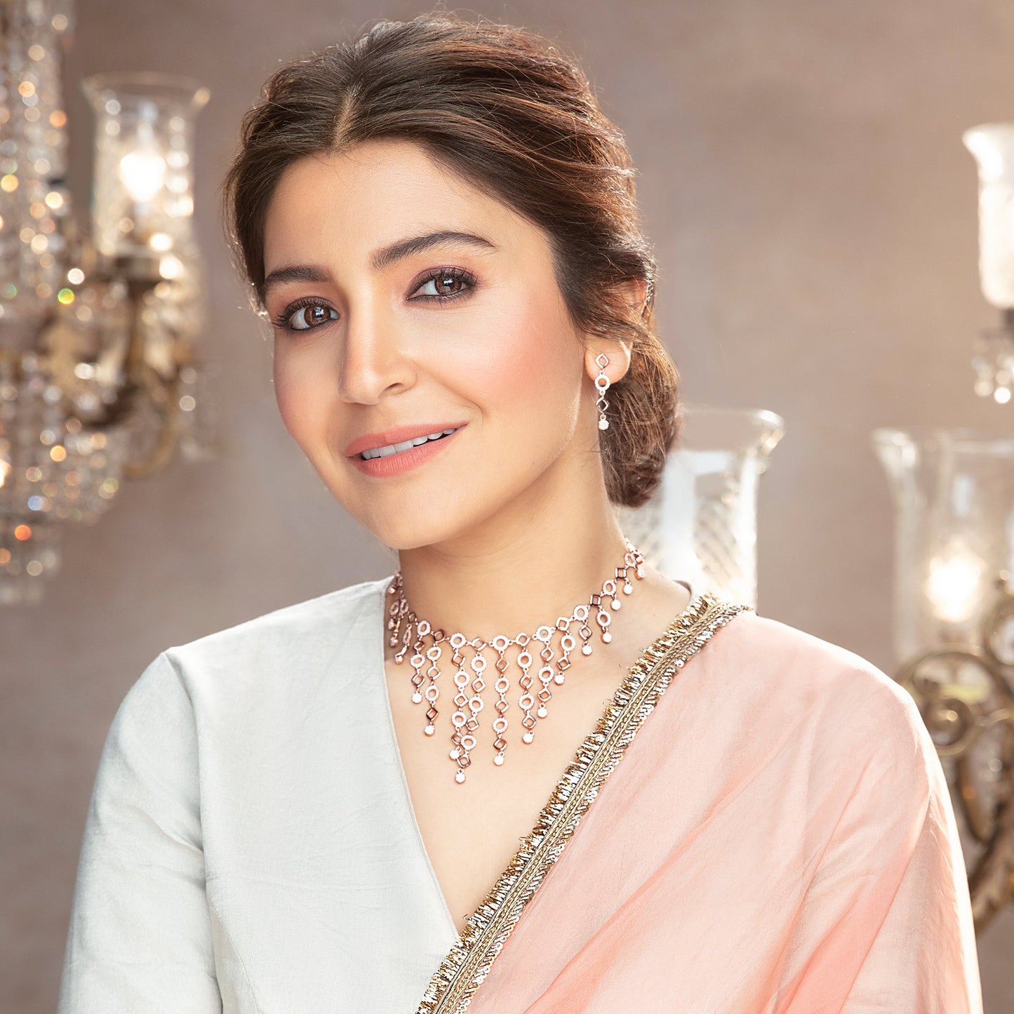 Anushka Sharma Rose Gold Queen Of Dreams Set