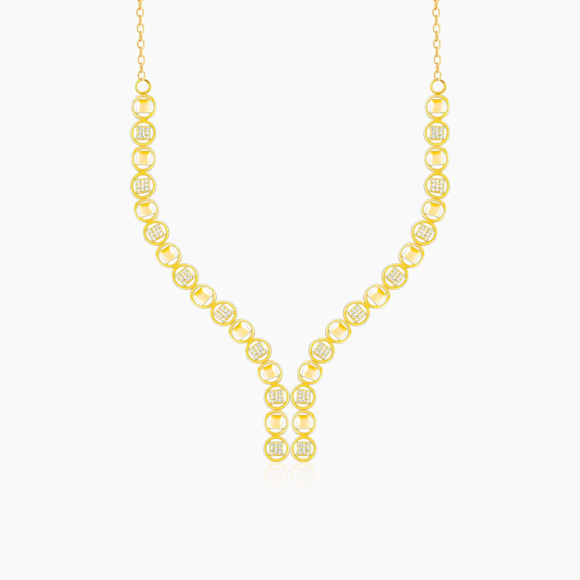 Anushka Sharma Golden Rhythm Of The Night Necklace