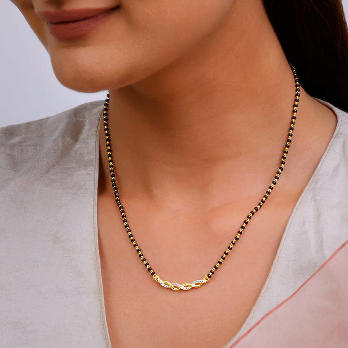 Golden Wedding Knot Mangalsutra