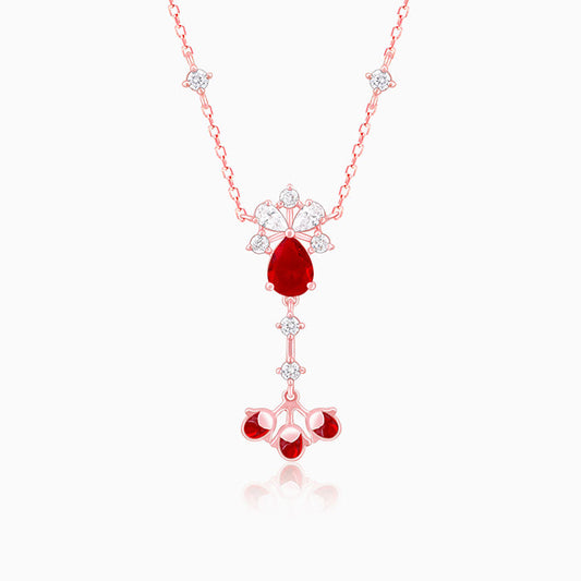 Rose Gold Glory of Love Necklace