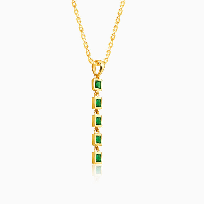 Golden Verdant Elegance Necklace