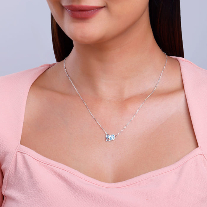 Silver First Love Necklace