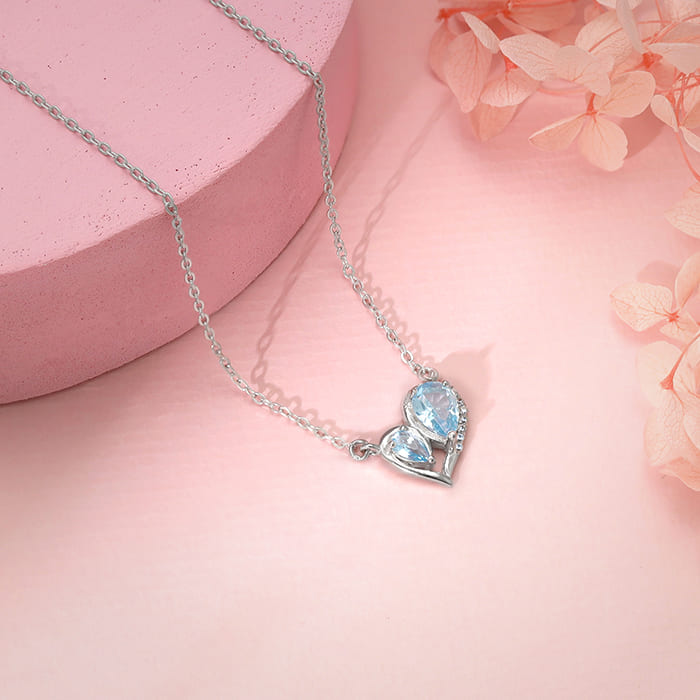 Silver First Love Necklace