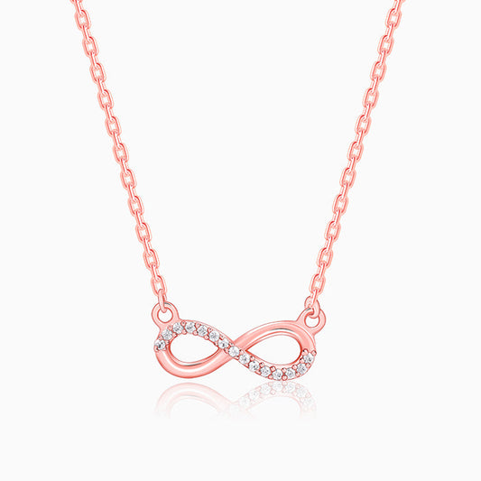 Rose Gold Infinia Necklace