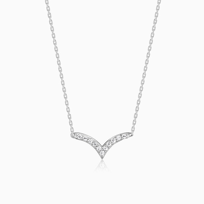 Silver Avya Necklace