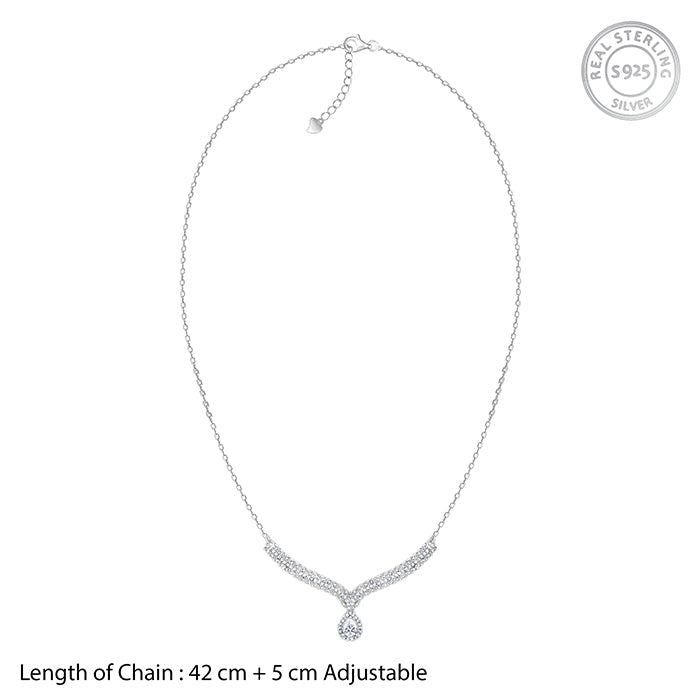 Silver Keira Necklace