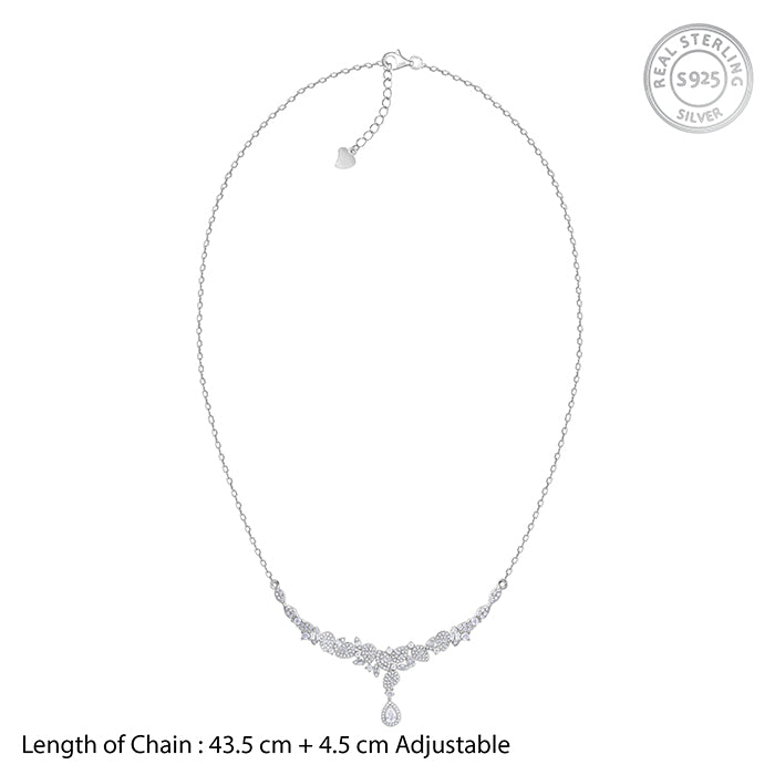 Silver Natalie Necklace