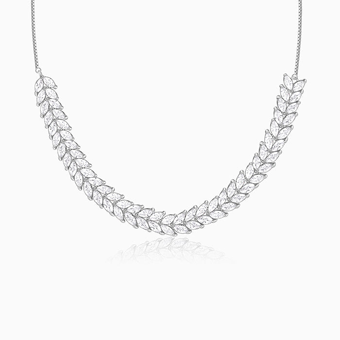 Silver Joan Choker Necklace